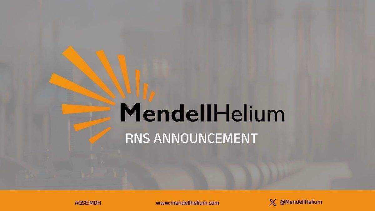 Mendell Helium PLC - Bitcoin Treasury Policy & Issue of Equity