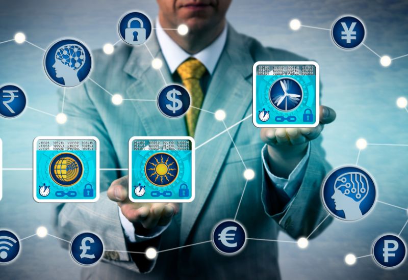 Trader and blockchain