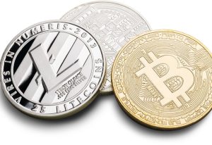 Silver Golden Bitcoins