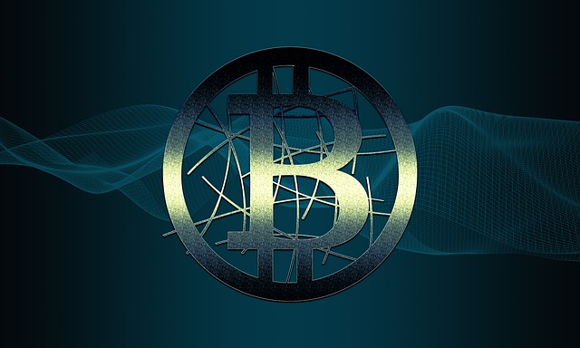 Bitcoin Symbol in Green