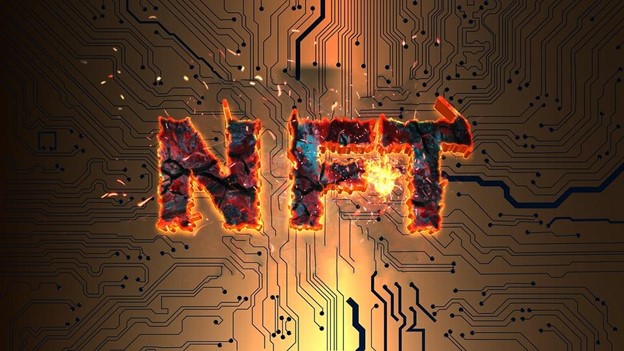 An NFT logo