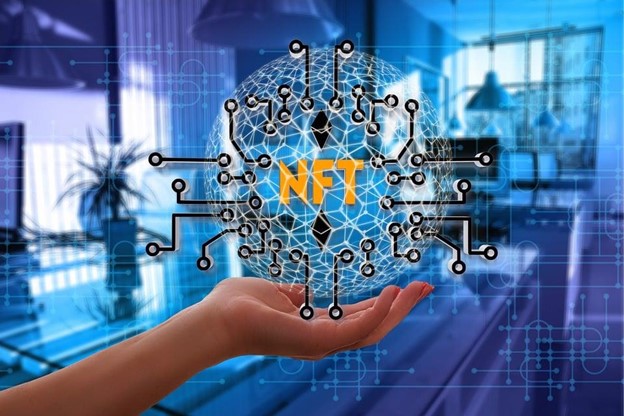 An NFT logo