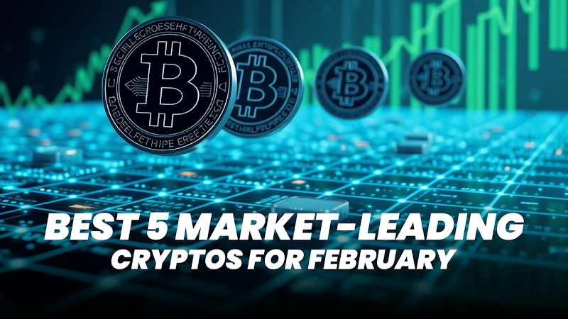 Best 5 Market-Leading Cryptos For February Along With This Next Crypto to Explode in 2025 - Get In Before It’s Too Late