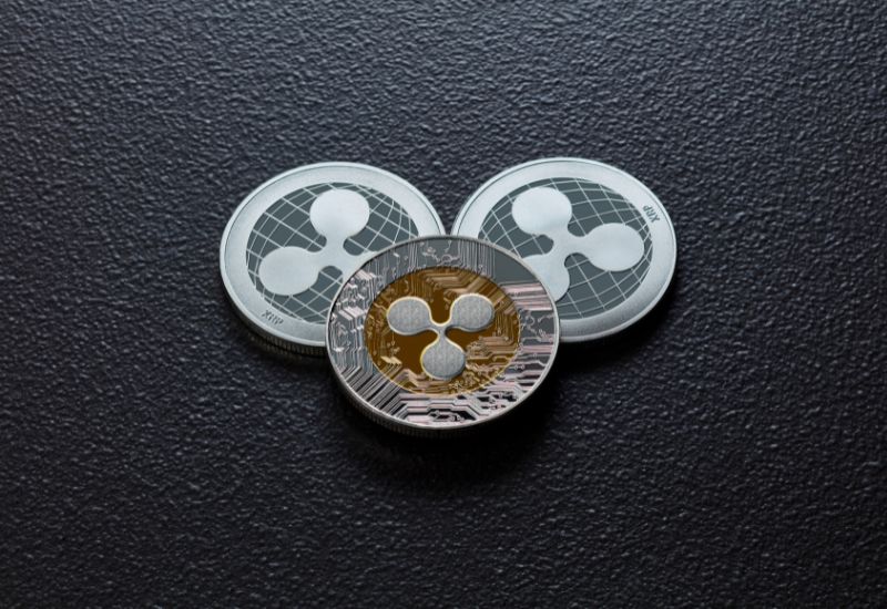 3 Crypto Coins Concept