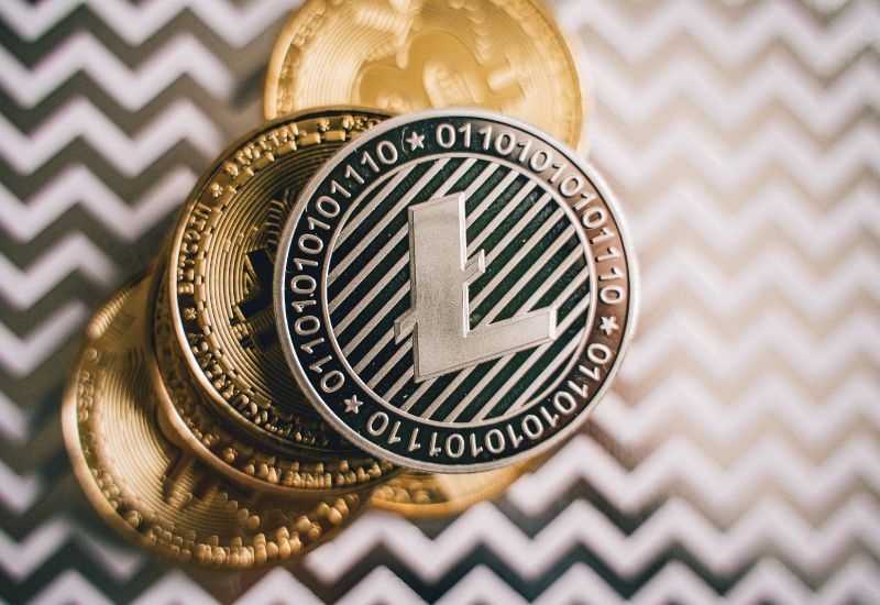 Silver Golden Crypto Coins