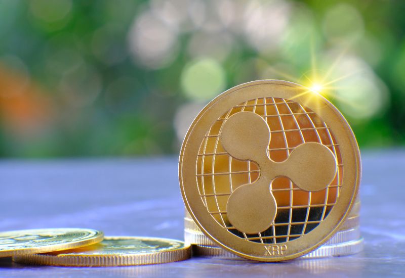 Golden Crypto Coins
