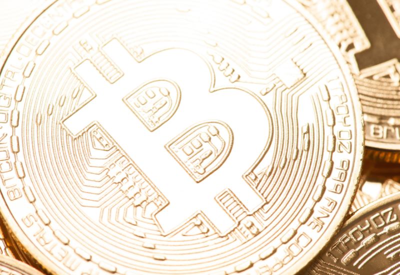 Big Golden Bitcoin